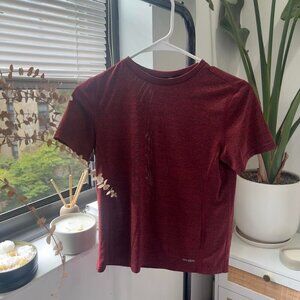 Red Tekgear Active Short Sleeve athletic top